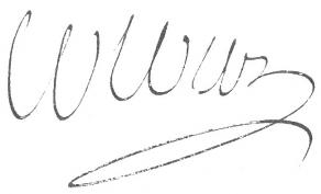 Signature de Jean-Baptiste Colbert